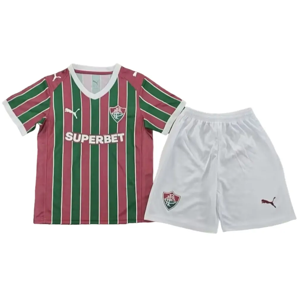2026-27 Fluminense Home Jersey Children's Set - Fans Edition