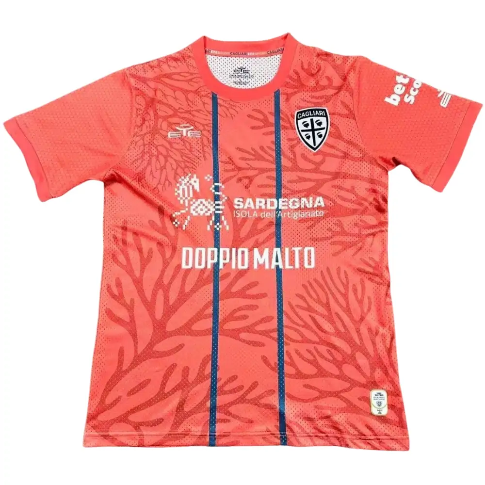 2025-26 Cagliari Calcio Third Away kit - Short Sleeve Fans Edition