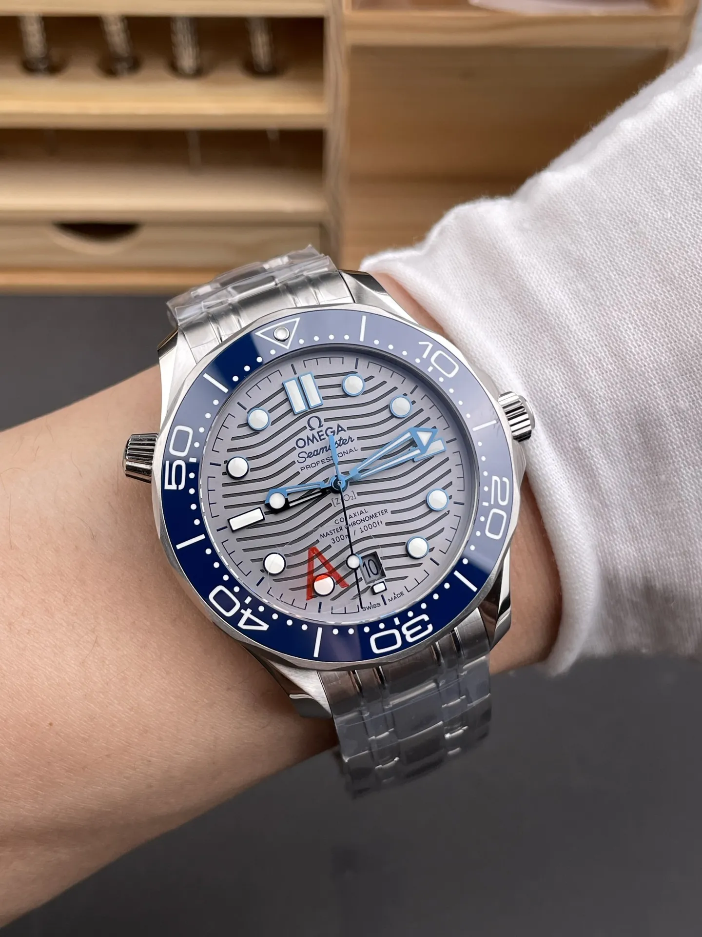 Omega Seamaster 300 Grey Dial 42mm