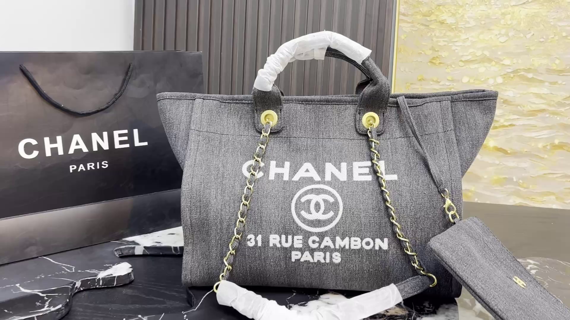 Chanel Beach Bag