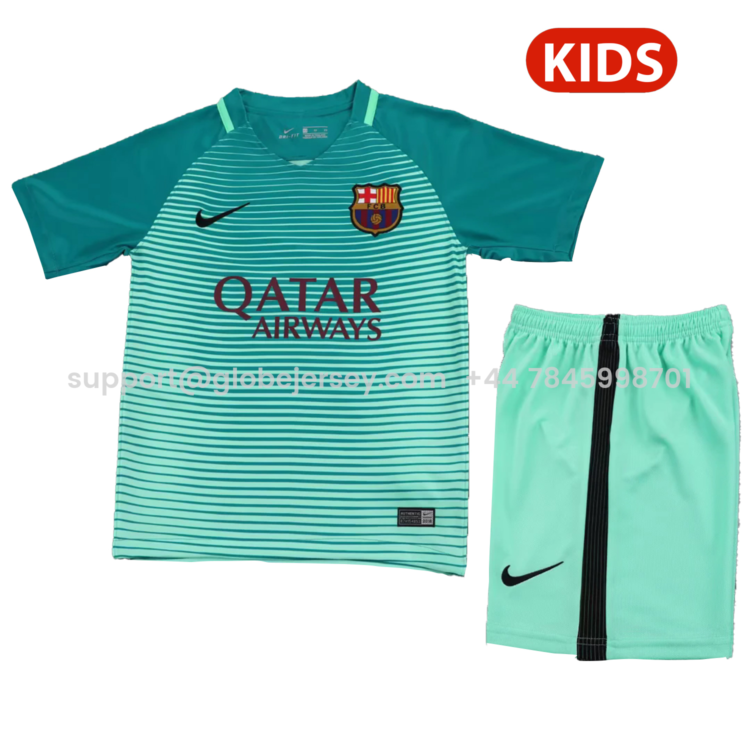 Retro Barcelona 2016-17 Third Kids Kit