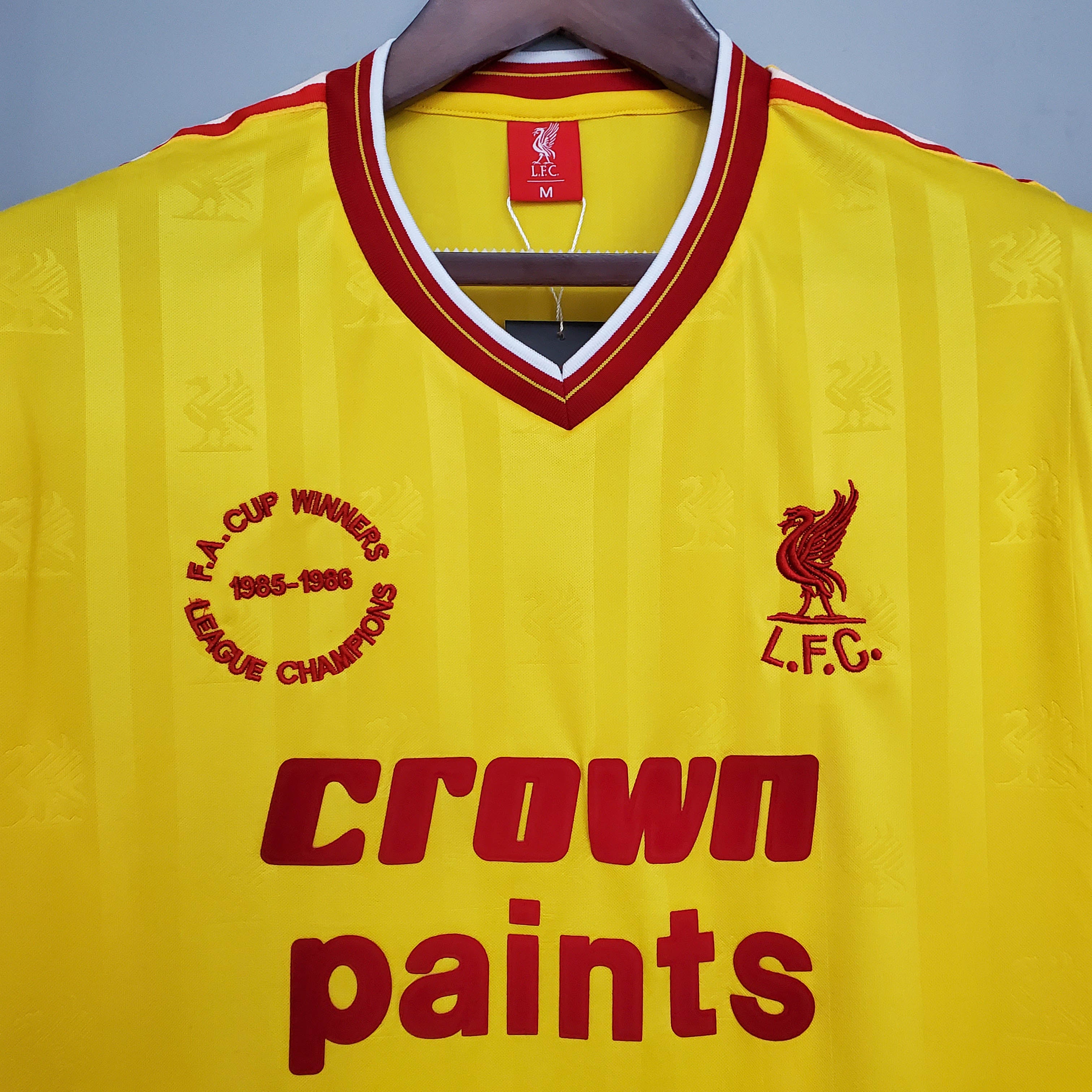 1985/1986 Retro Liverpool Away Football Shirt 1:1 Thai Quality