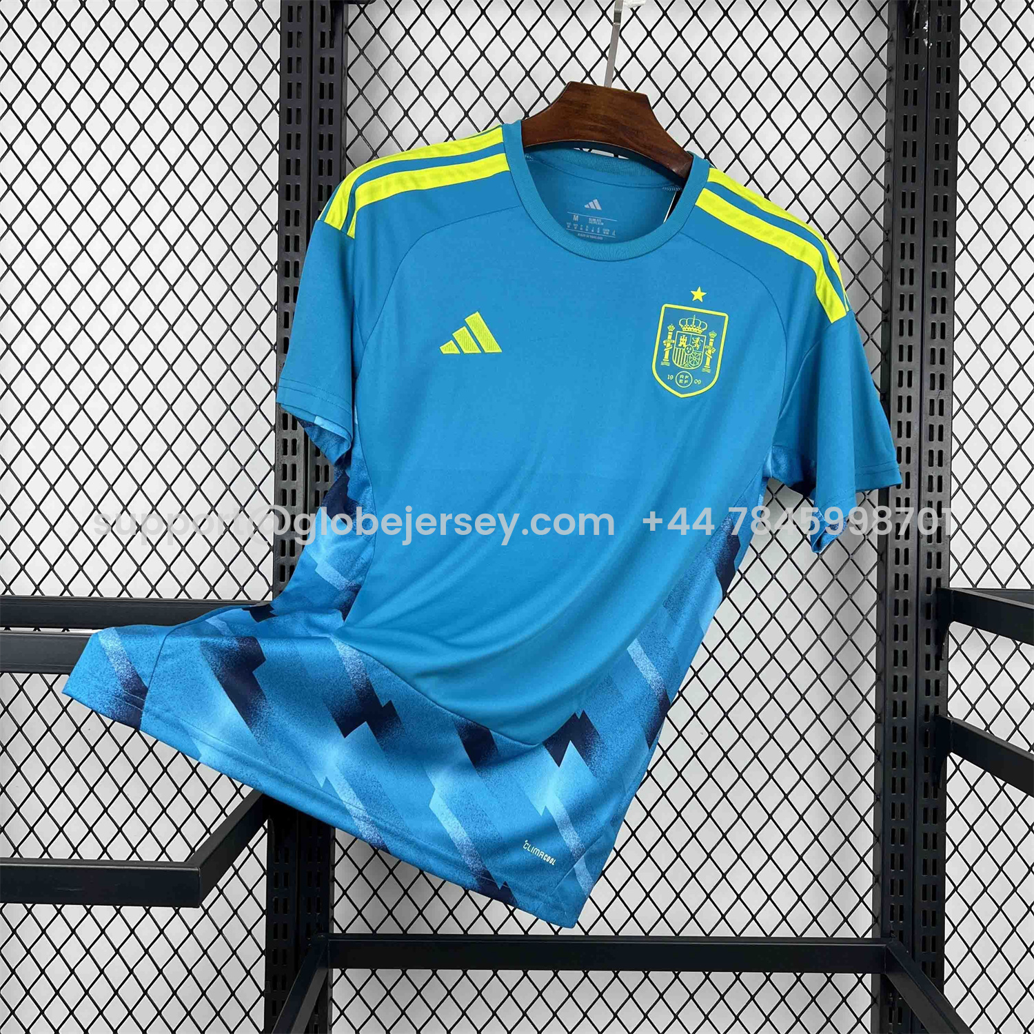 Spain 2026 Goalkeeper Blue Jersey - Fans Version