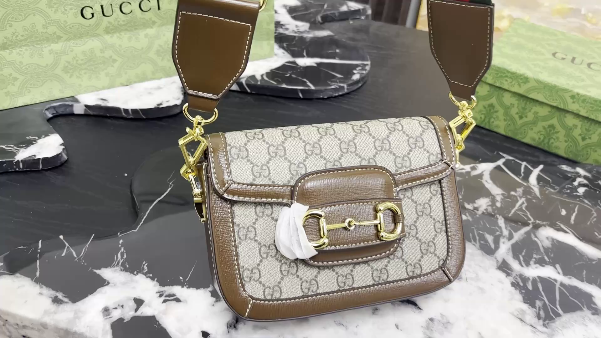 Gucci Horsebit 1955 Mini Flap Bag