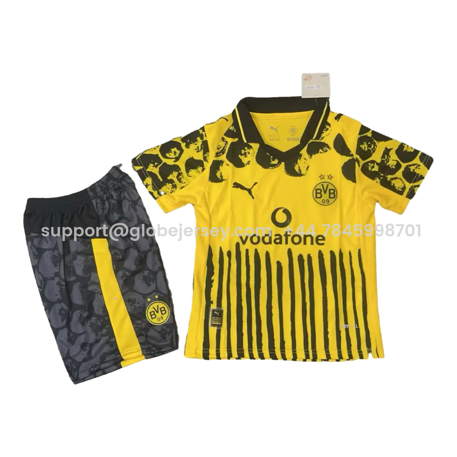 Dortmund 2025 Club World Cup Home Kids Kit