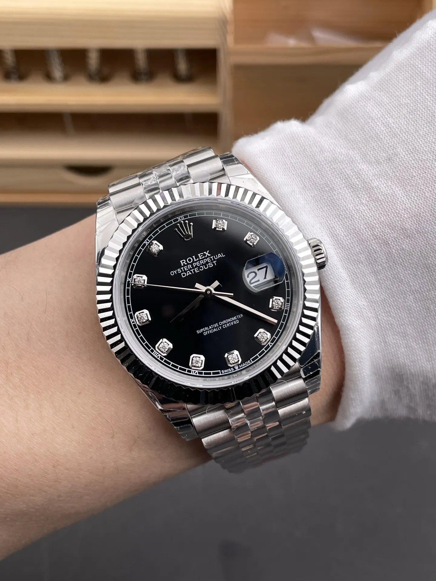 Rolex Datejust Black 41mm