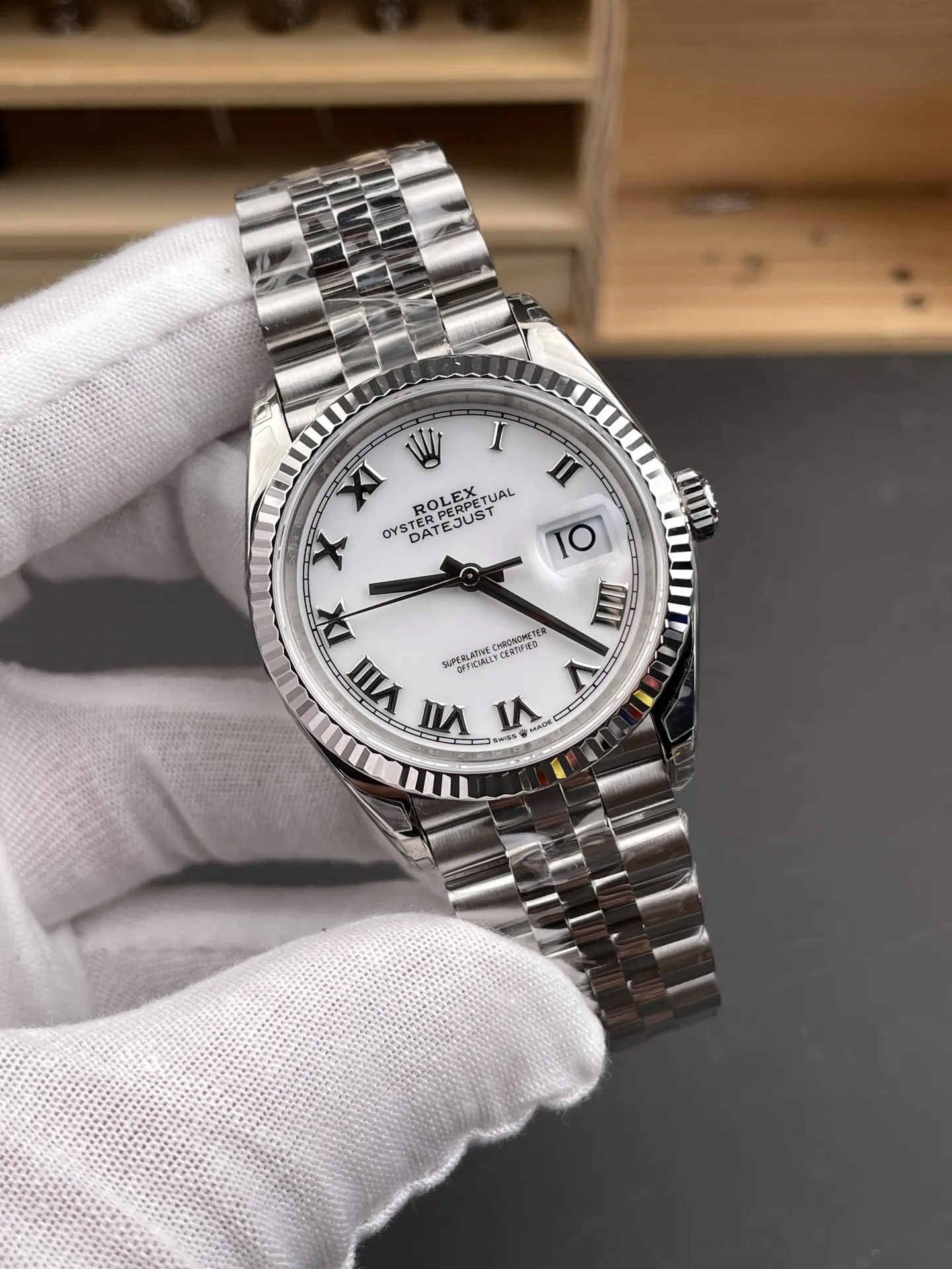 Rolex Datejust White 36mm