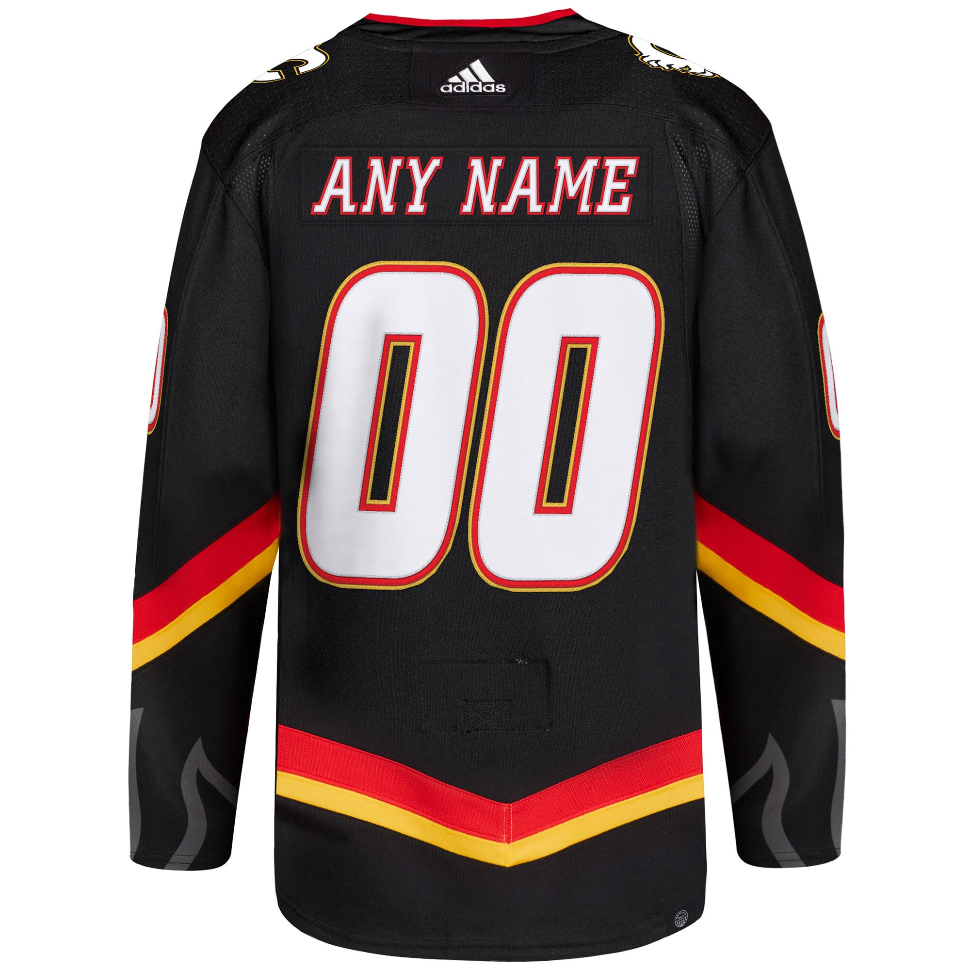 Calgary Flames   Alternate  Primegreen  Custom Jersey – Black