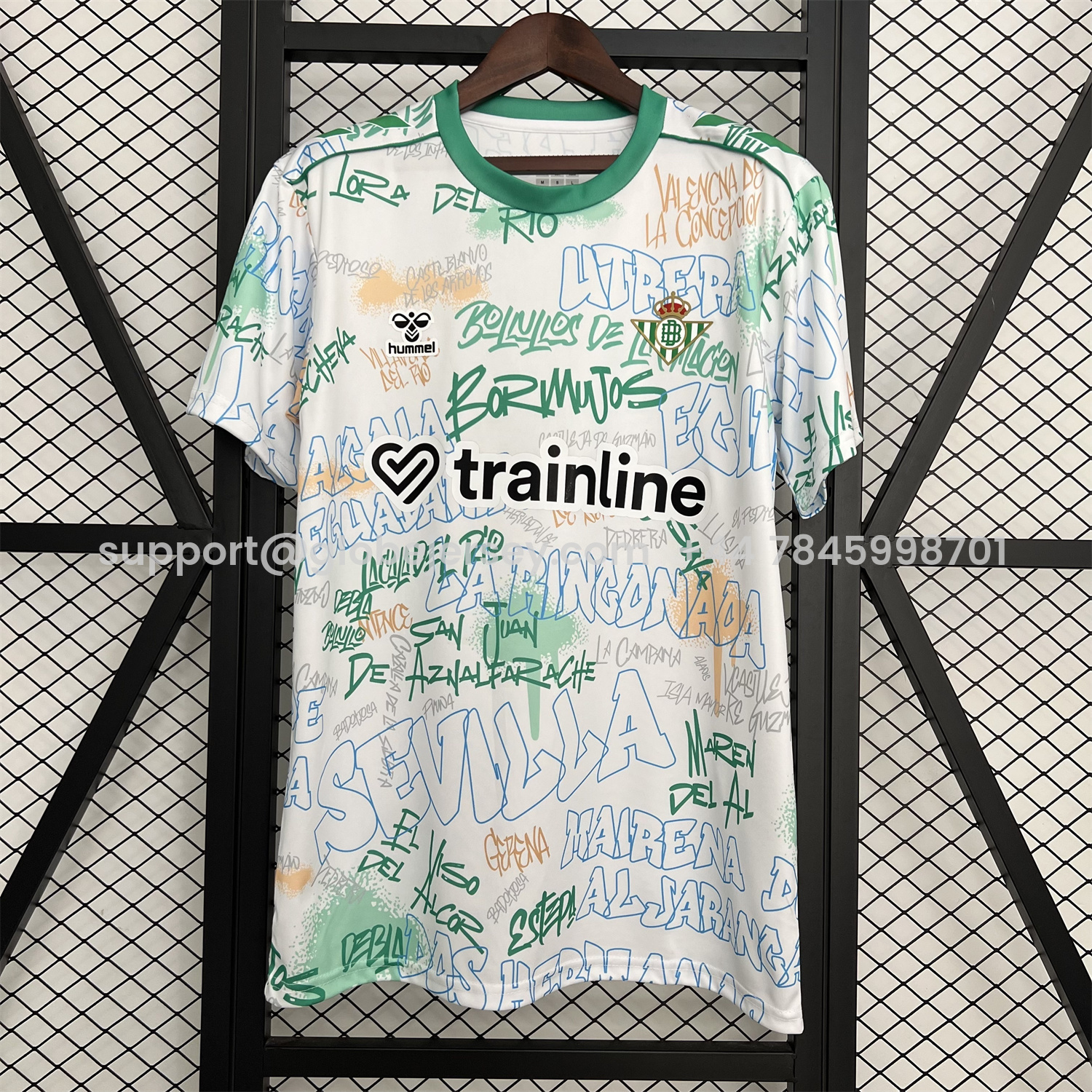Real Betis 25-26 Graffiti Style Special Jersey - Fans Version