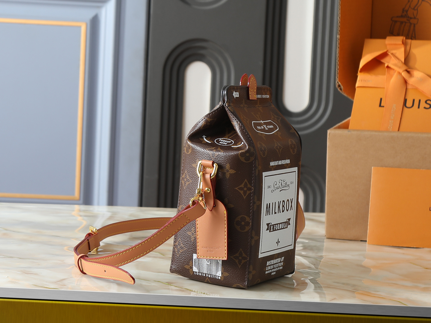 LV Milk Bag