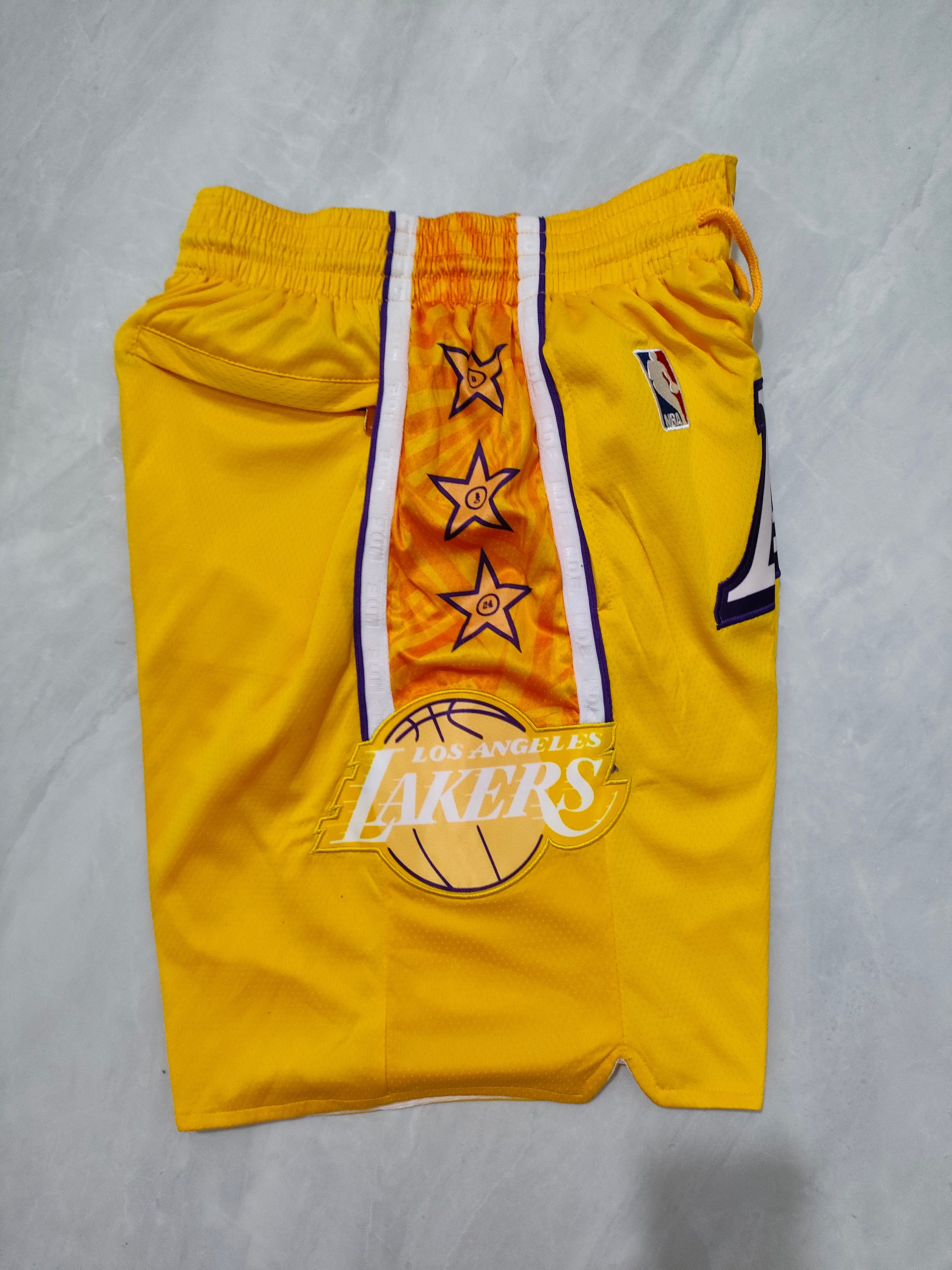 Los Angeles Lakers Yellow City Edition Pocket Pants