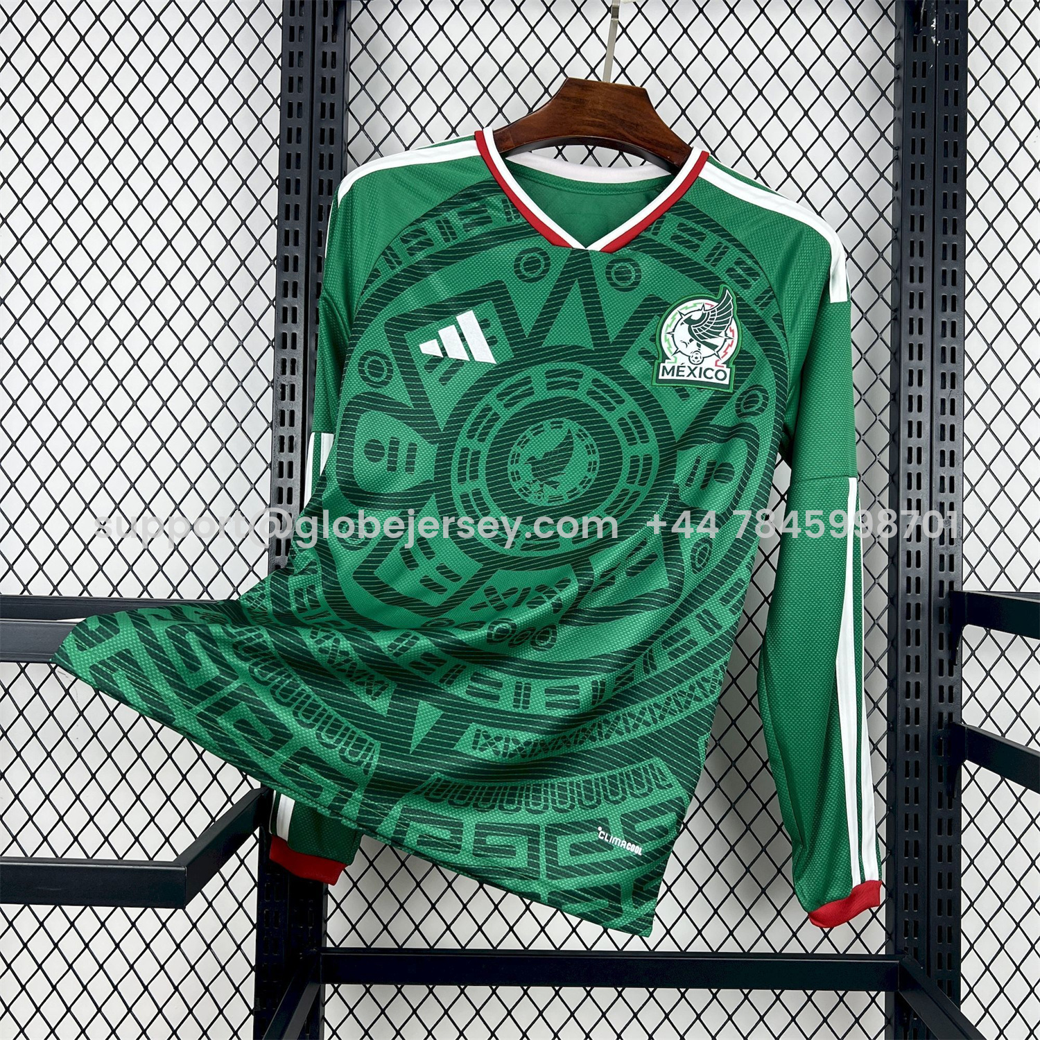 Mexico 2026 Home Long Sleeves Jersey - Fans Version