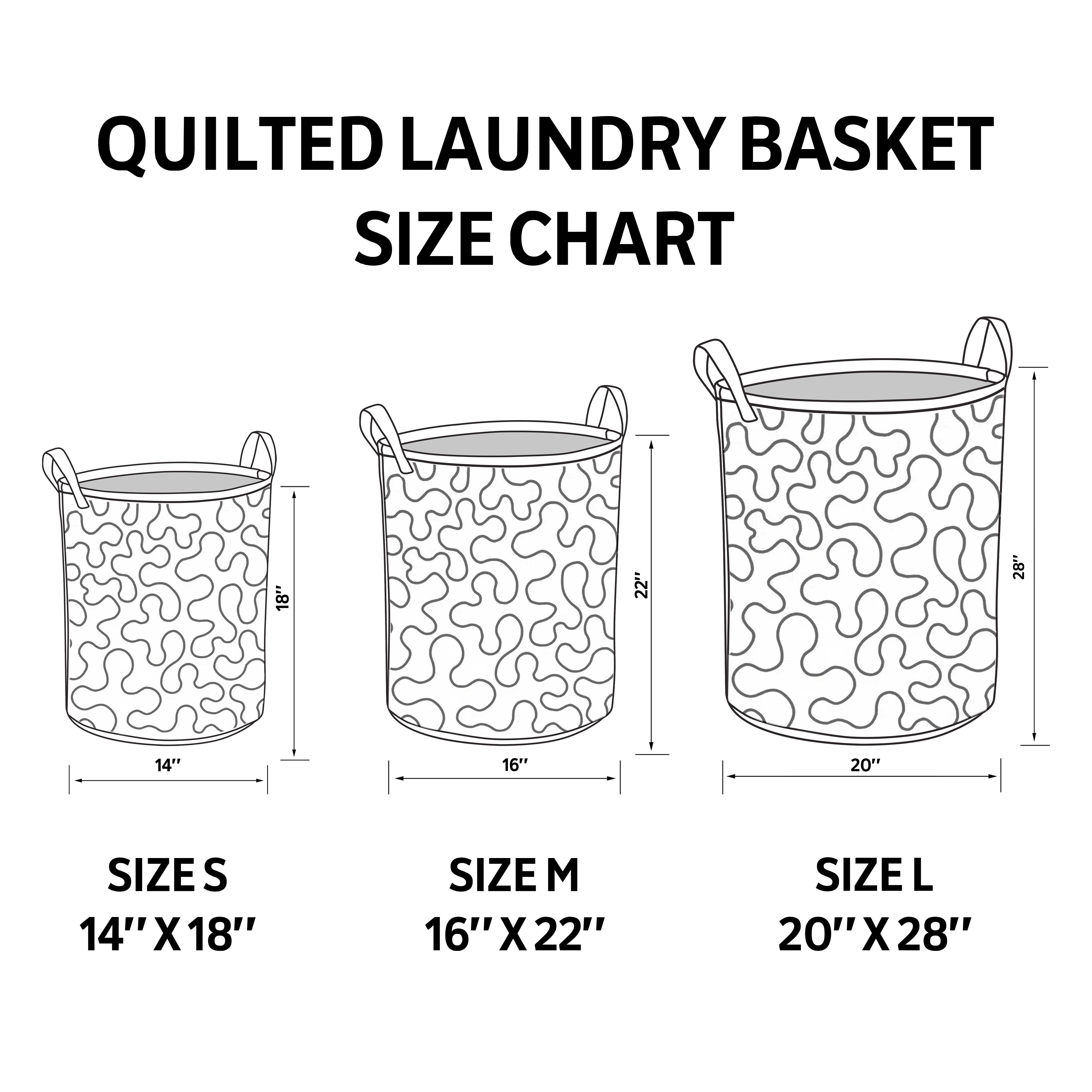 Radiant Hills Quilted Laundry Basket GFTOQM1722