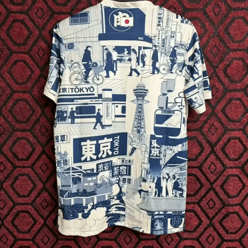 2024 Japan Tokyo Special Edition Blue Football Jersey