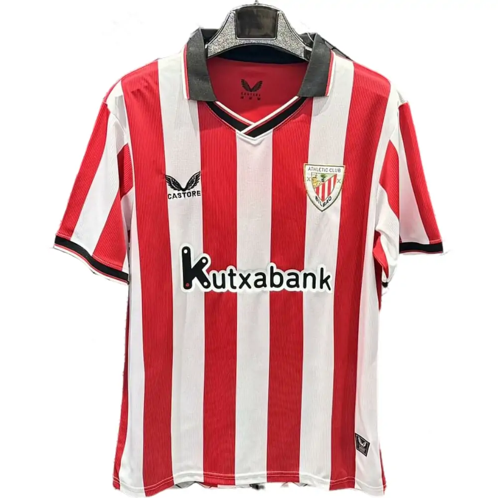 2025-26 Bilbao Home Jersey - Fan Edition