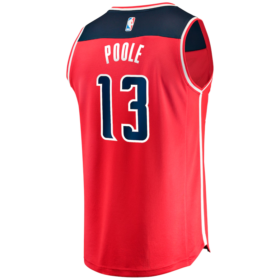 Washington Wizards Jordan Poole Red Jersey - Icon Edition