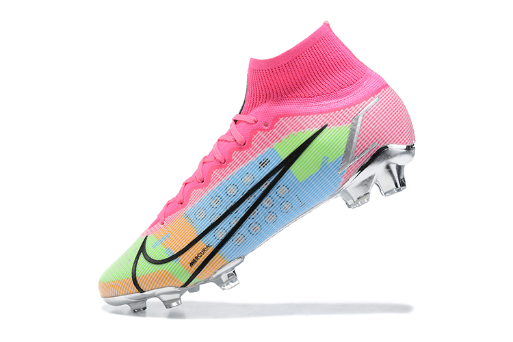 Assassin 14th generation high-top fully knitted waterproof FG football shoes