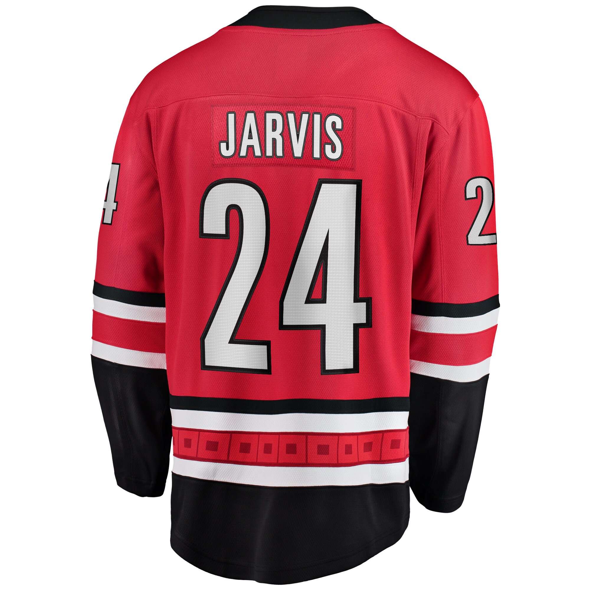 Seth Jarvis Carolina Hurricanes Fanatics Alternate Breakaway   Jersey – Red