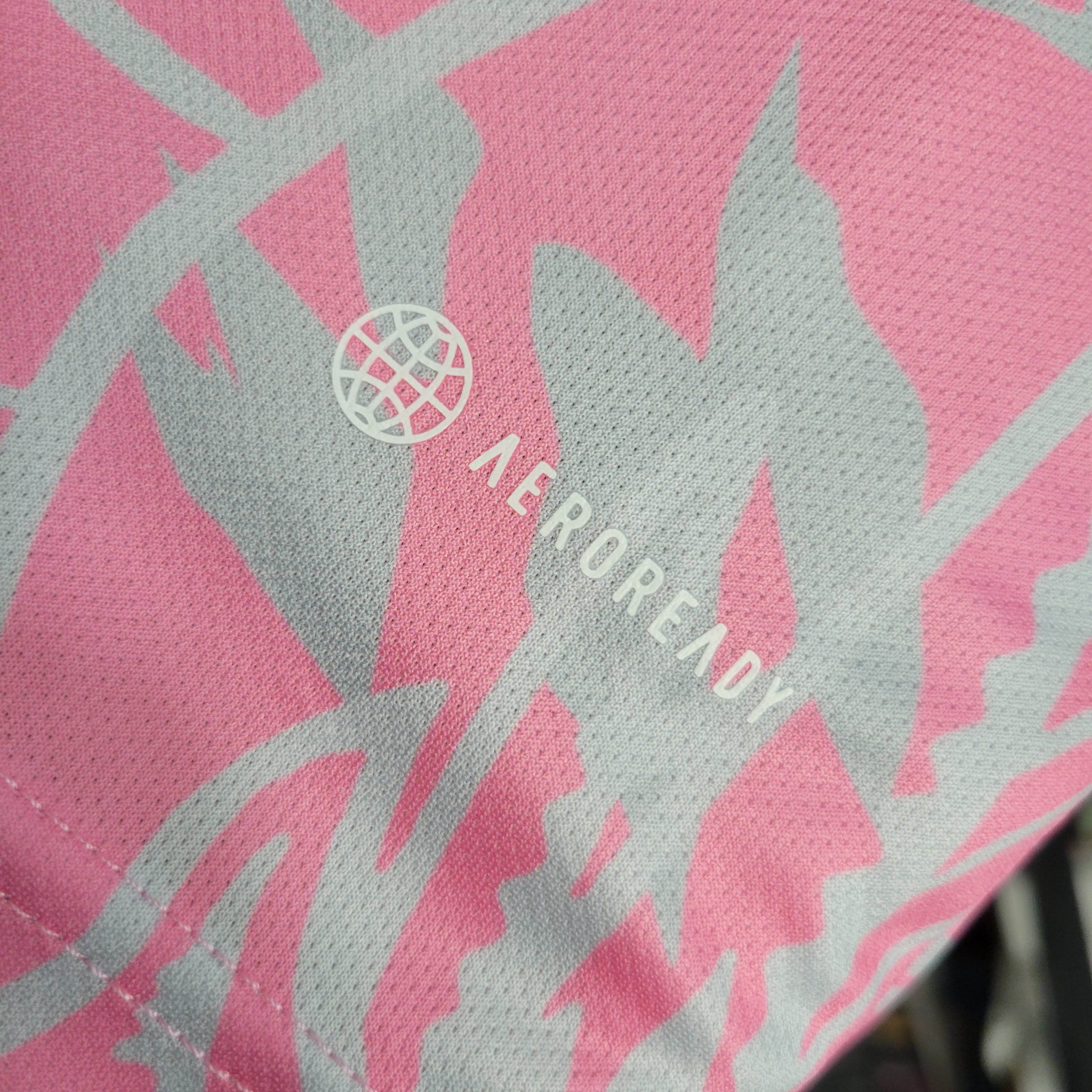 2023/2024 Real Madrid Chinese Dragon Pink Football Shirt - Fans Edition