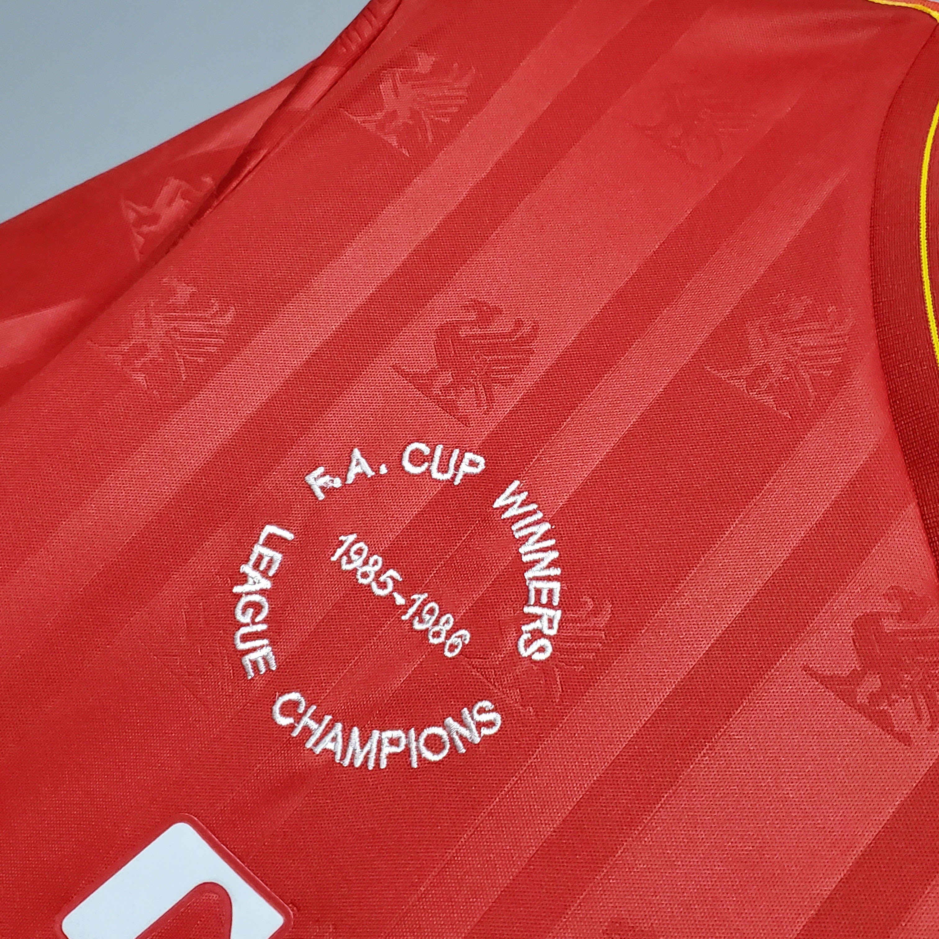 1985/1986 Liverpool Home Retro Shirt - Fans Edition