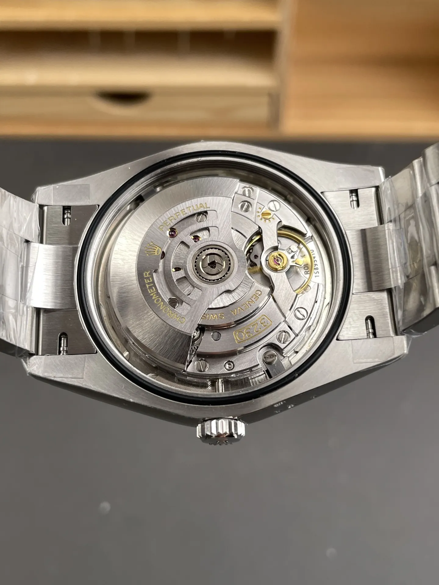 Rolex Oyster Perpetual Silver 41mm
