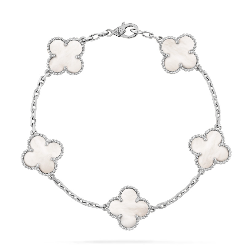 Vintage Alhambra bracelet, 5 motifs