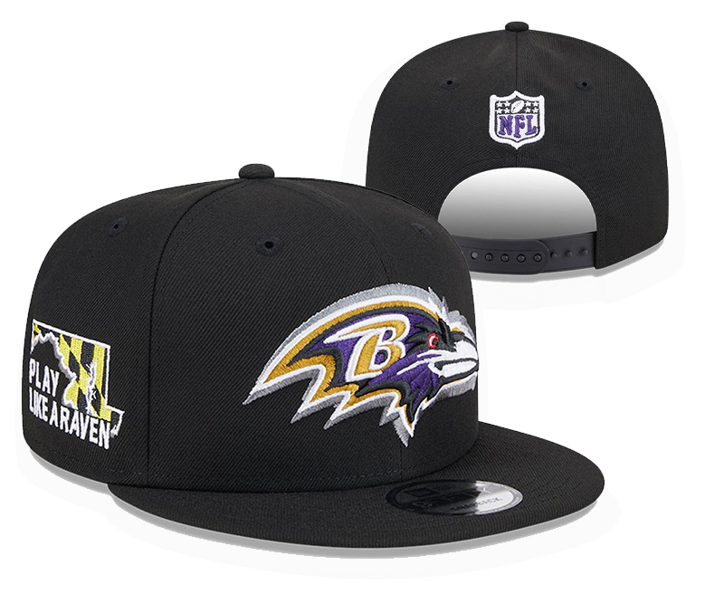 Baltimore Ravens Adjustable black cap