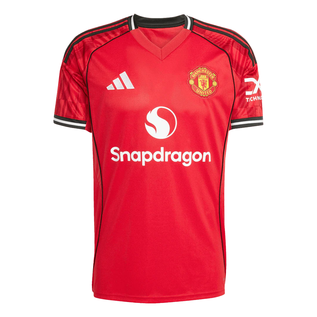 Manchester United Home Soccer Jersey 2025/26 Red