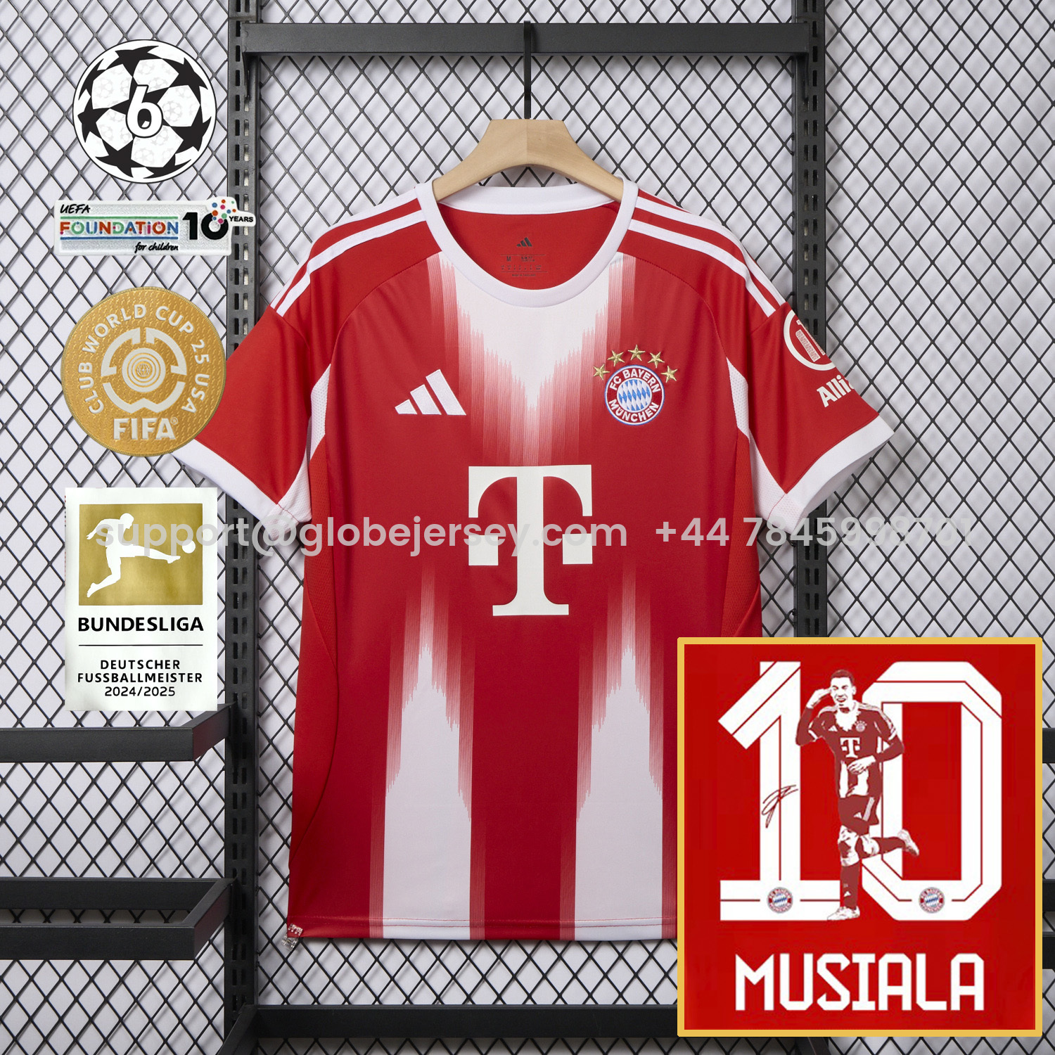 Bayern Munich 25-26 Home Musiala Limited Edition Jersey - Fans Version