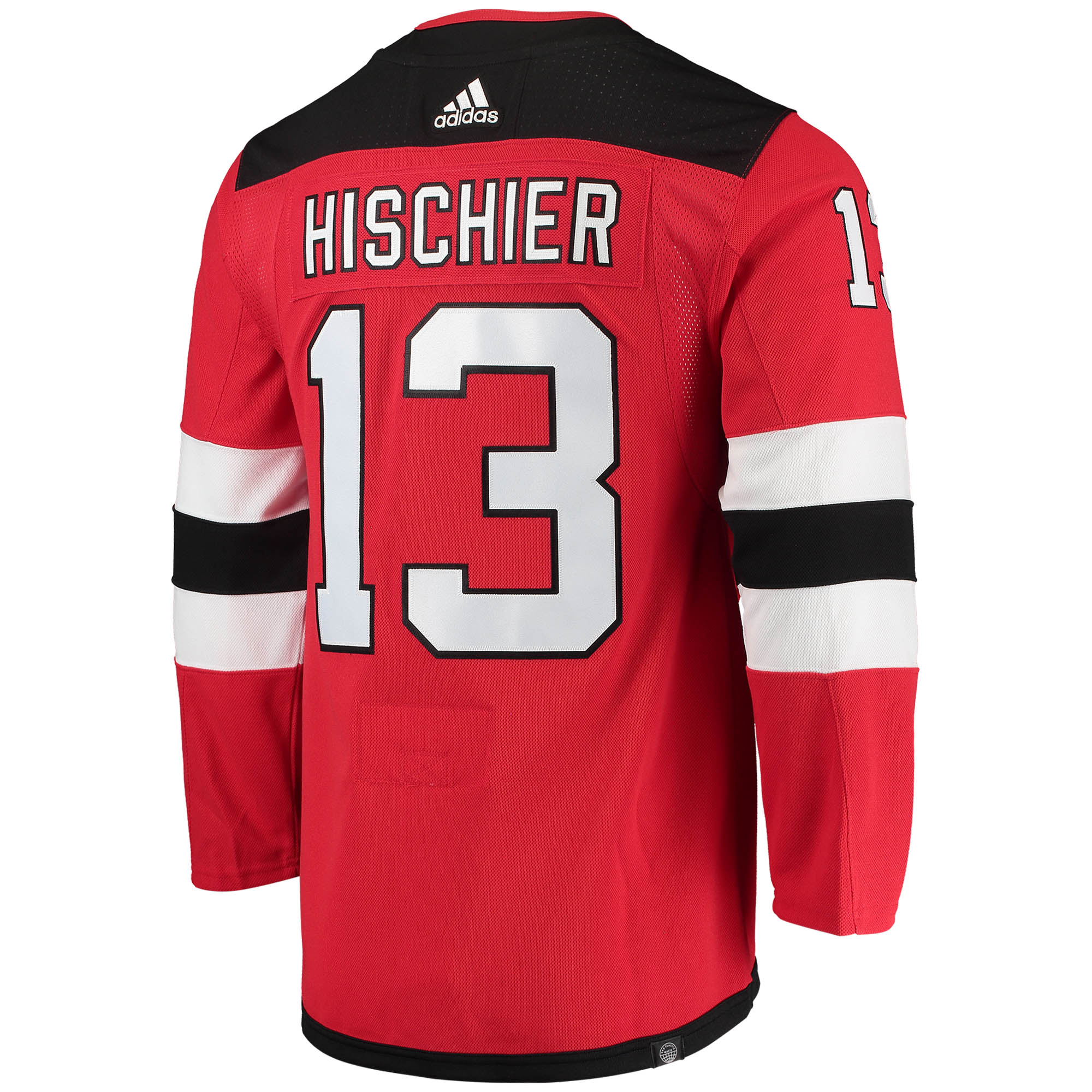 Nico Hischier New Jersey Devils  Home Primegreen    Jersey – Red