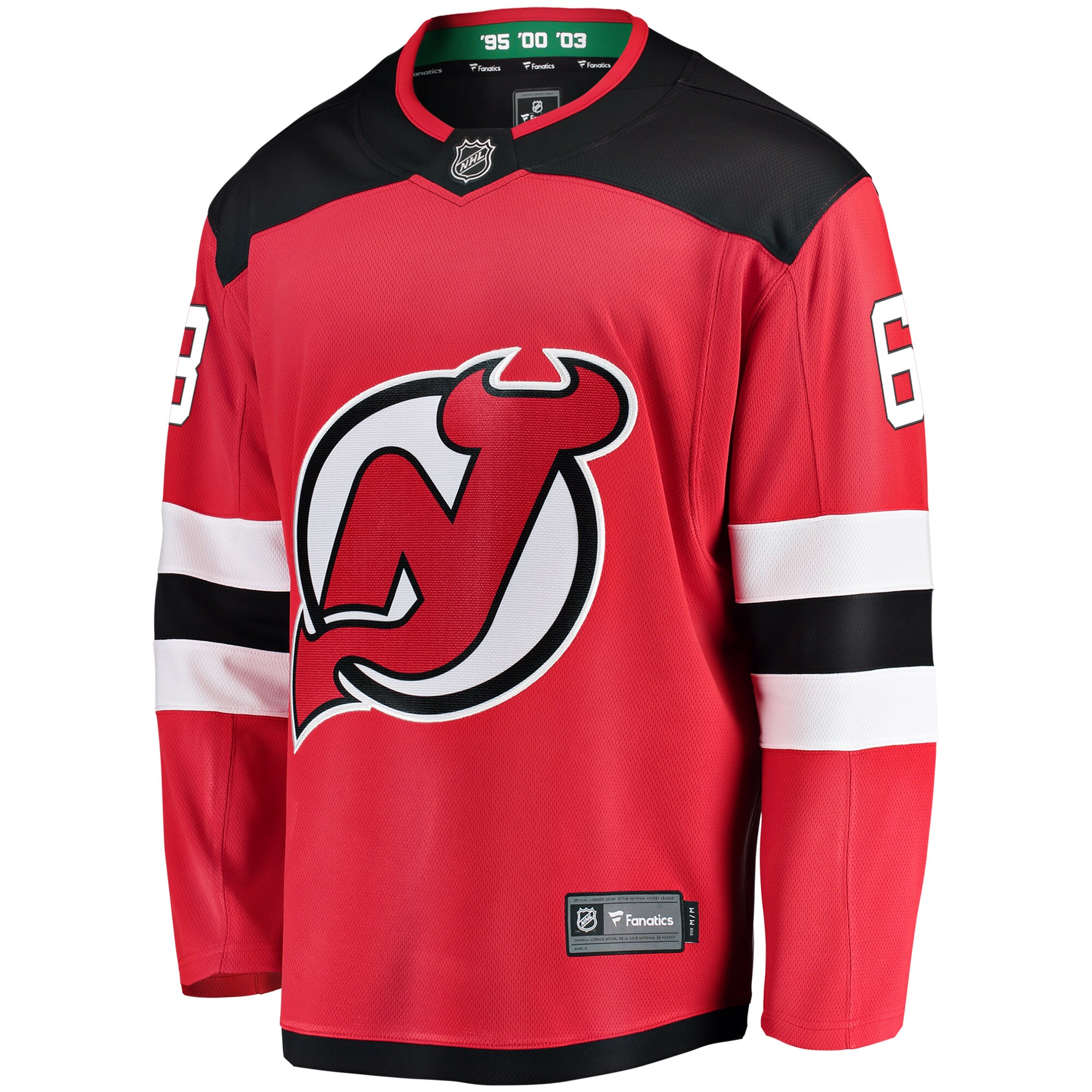 Jesper Bratt New Jersey Devils Fanatics Home Breakaway   Jersey – Red