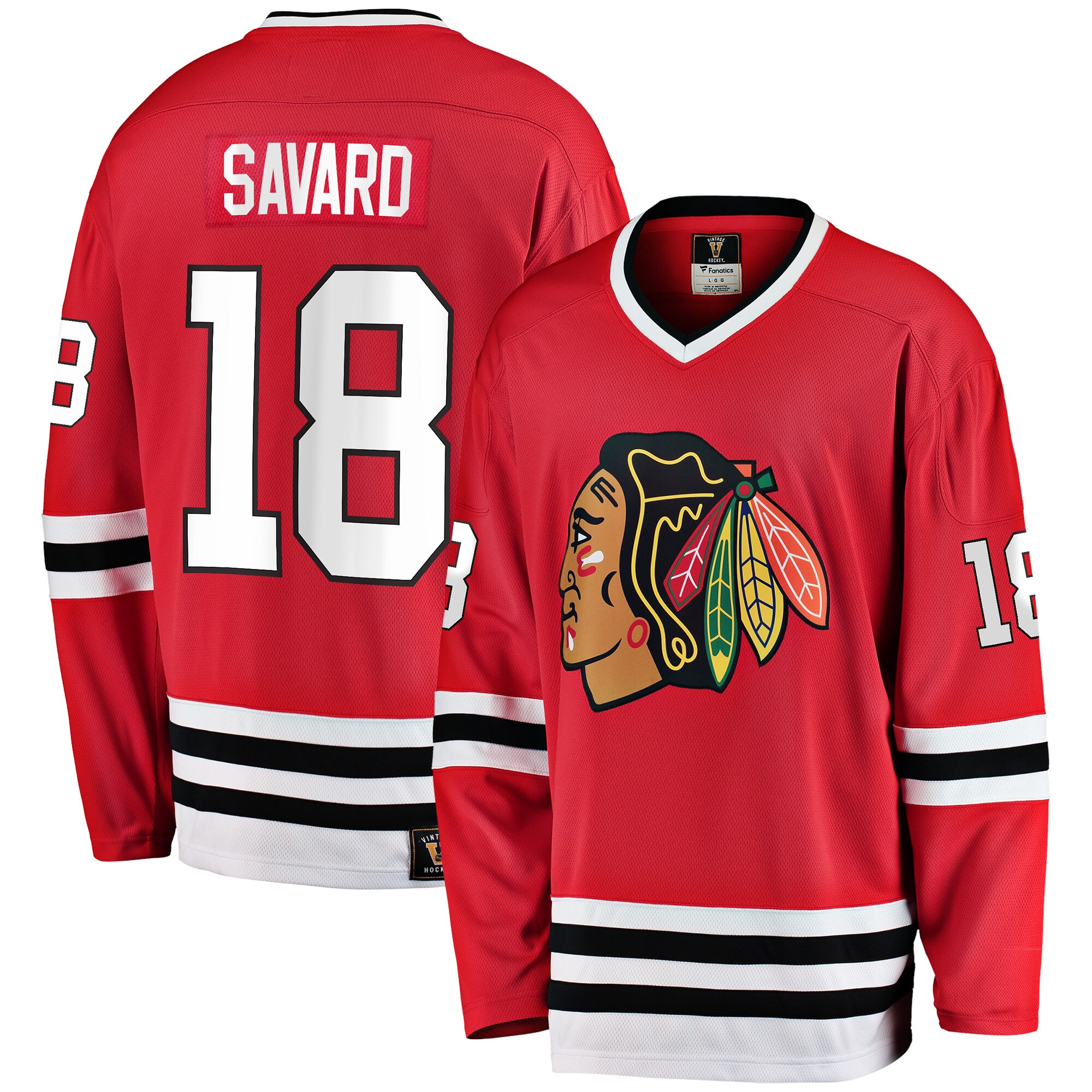Denis Savard Chicago Blackhawks Fanatics Premier Breakaway Retired   Jersey – Red