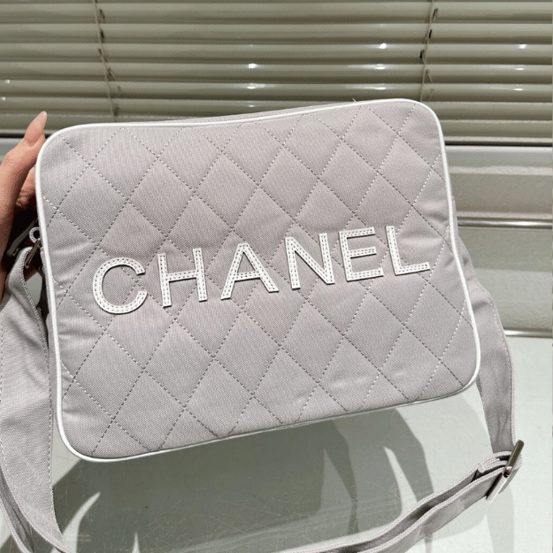 Chanel Camera Case Grey 11.8 Inches