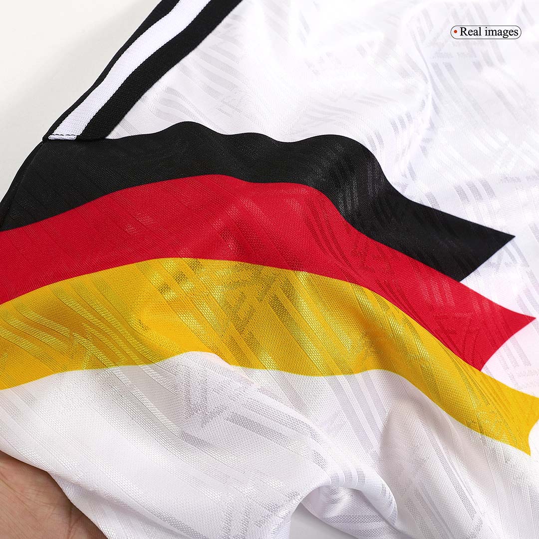 Germany 1990 Home Retro Football Jersey