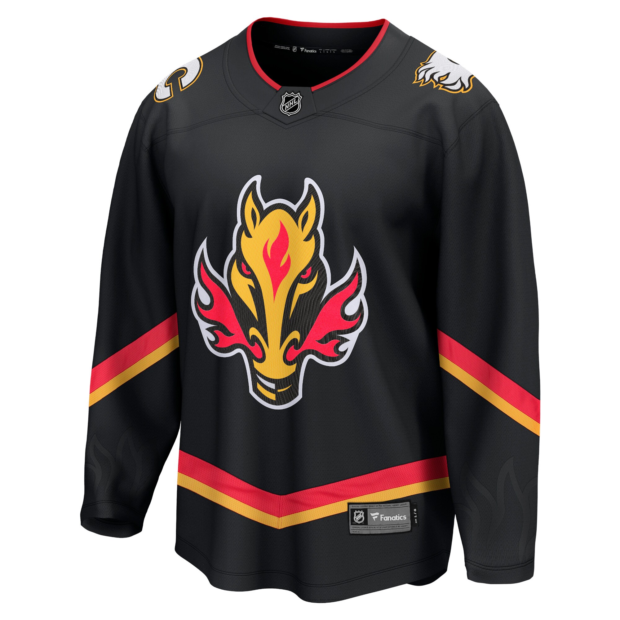 Calgary Flames Fanatics Alternate Premier Breakaway Jersey – Black