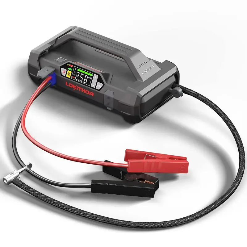 1500A Portable Car Jump Starter with Digital Tire Inflator – 150 PSI Air Compressor. 12V Booster & 24-Month Standby Battery