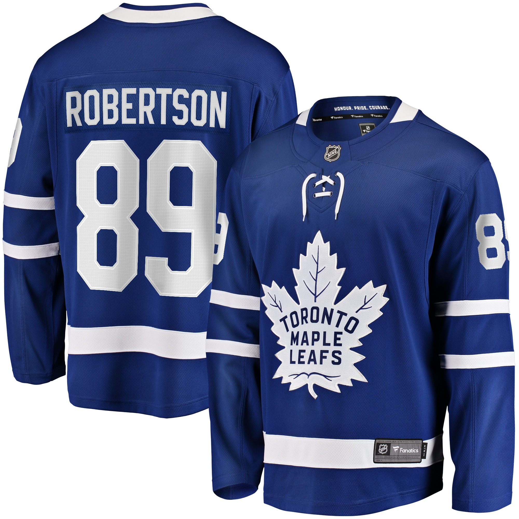 Nicholas Robertson Toronto Maple Leafs Fanatics Home Premier Breakaway   Jersey – Blue