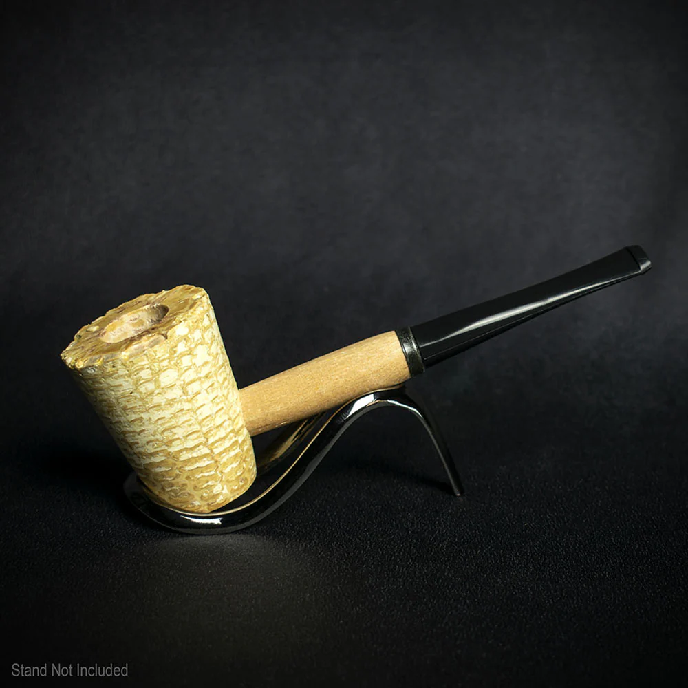 Missouri Meerschaum Mark Twain Corn Cob Pipe - Straight
