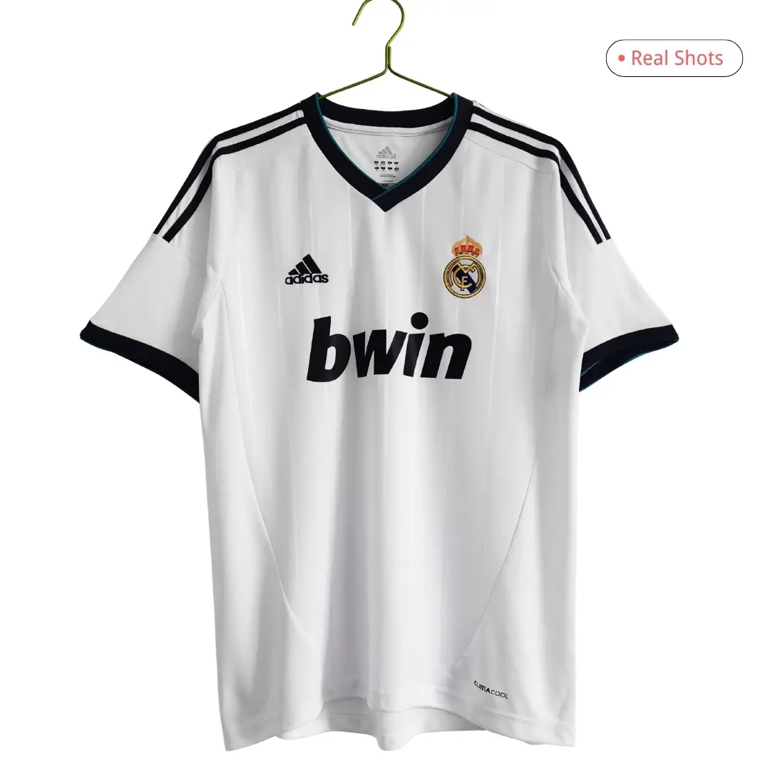 Real Madrid 2012/13 Home Retro Football Jersey