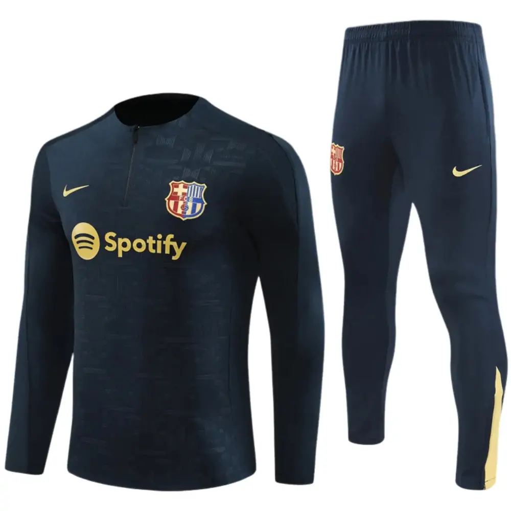 2024-25 New Season Barcelona Royal Blue Children's Training Jersey