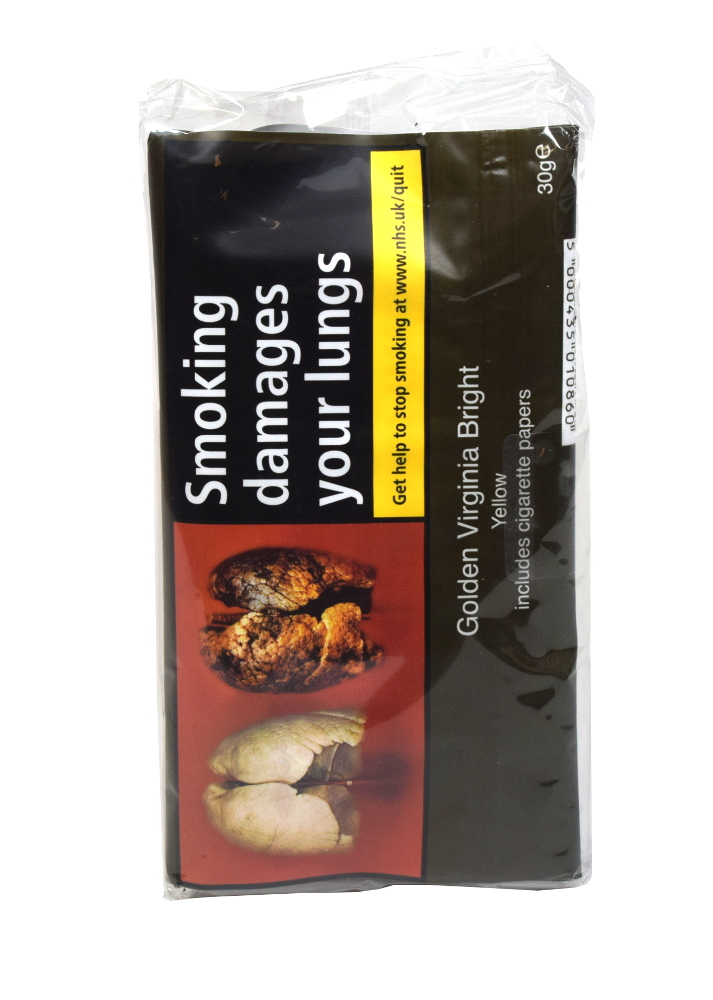 Golden Virginia Bright Yellow Hand Rolling Tobacco Pouch
