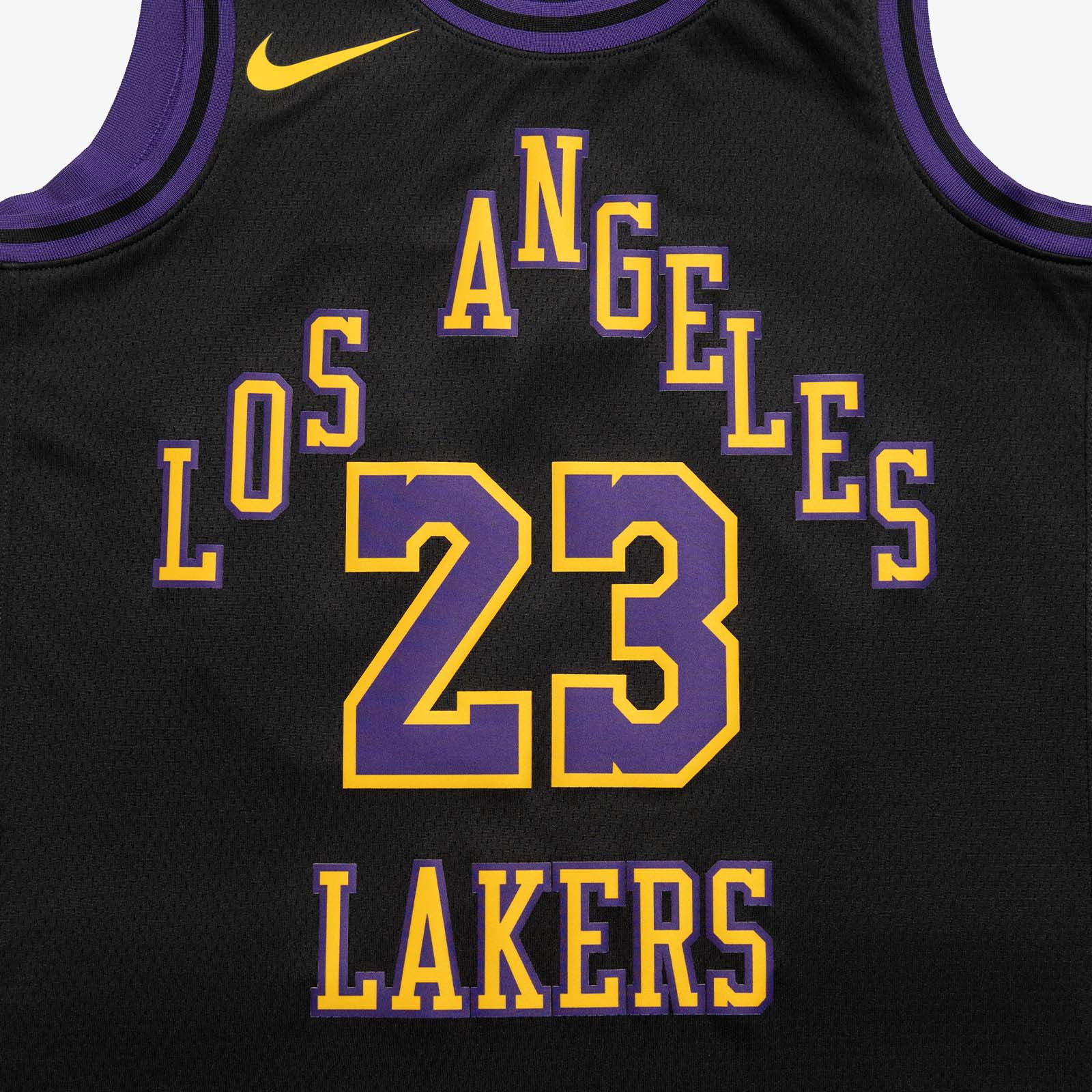 LeBron James Los Angeles Lakers 2024 City Edition Swingman Jersey - Black
