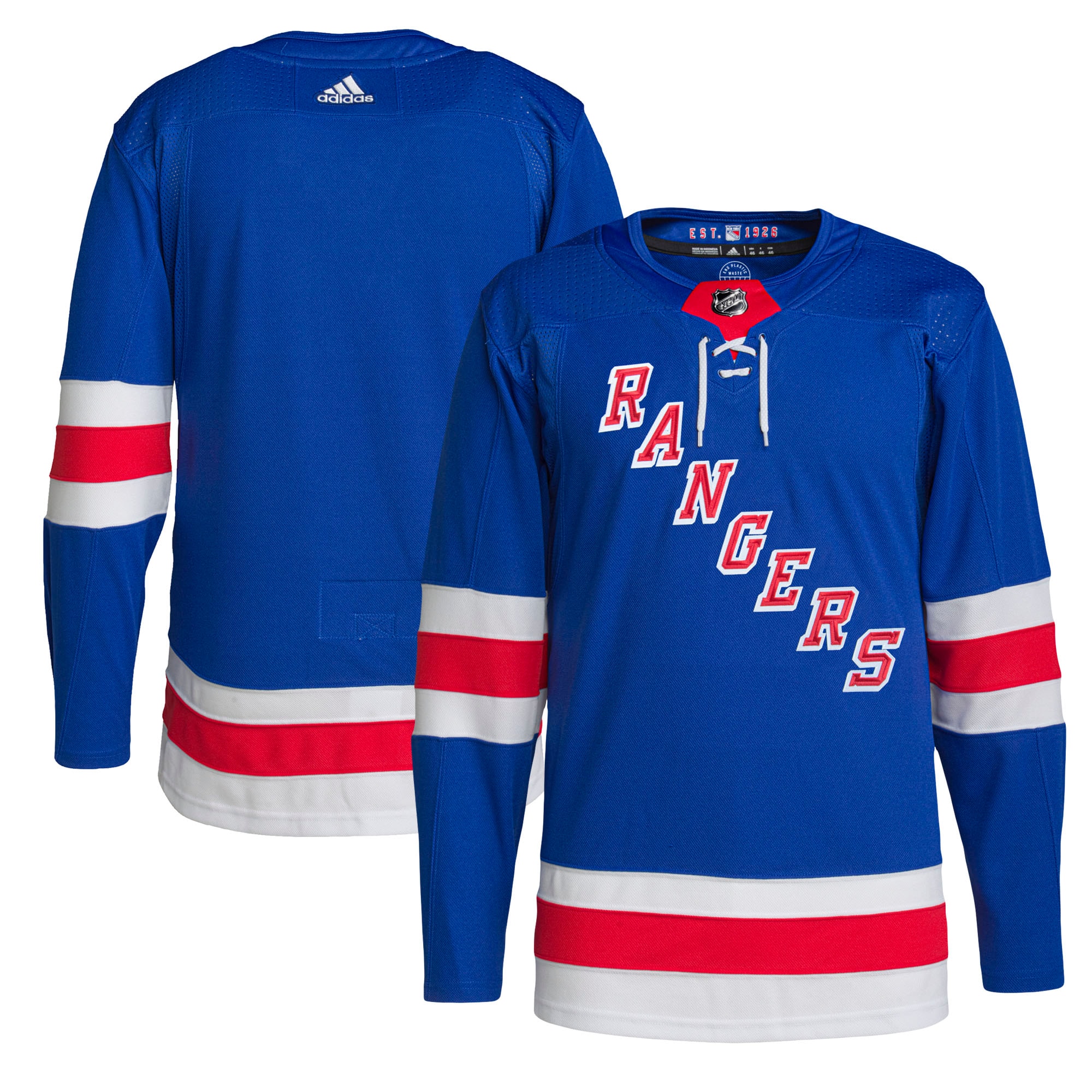 New York Rangers  Home Primegreen  Jersey – Royal