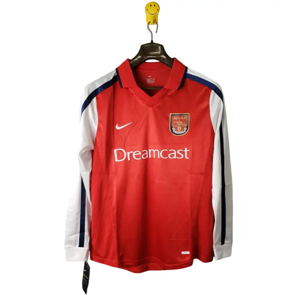 2000 Arsenal Home Long Sleeve Retro Jersey