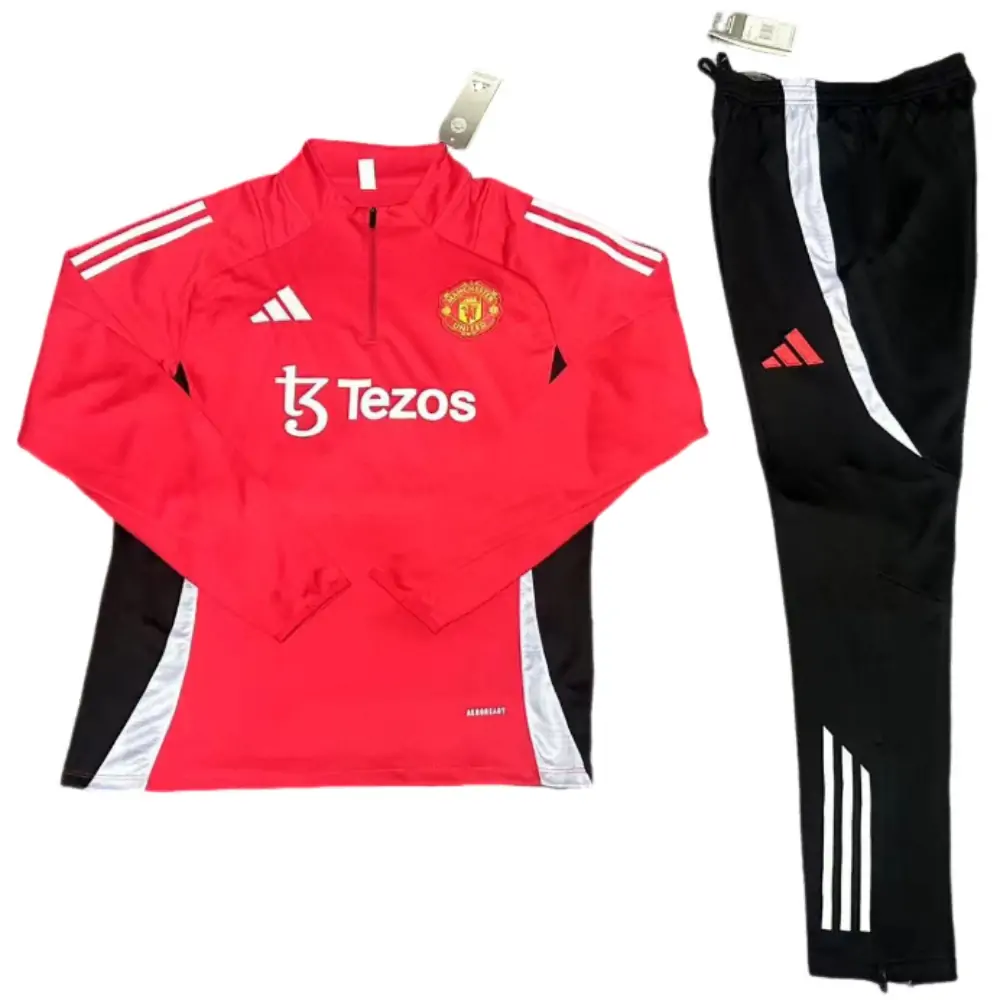 2024-25 New Season Manchester United Red Kids Training Jersey