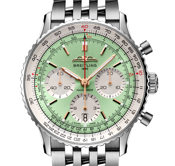 【Super Clone】Breitling AB0139211L1A1 Navitimer B01 Blue Dial - Νew