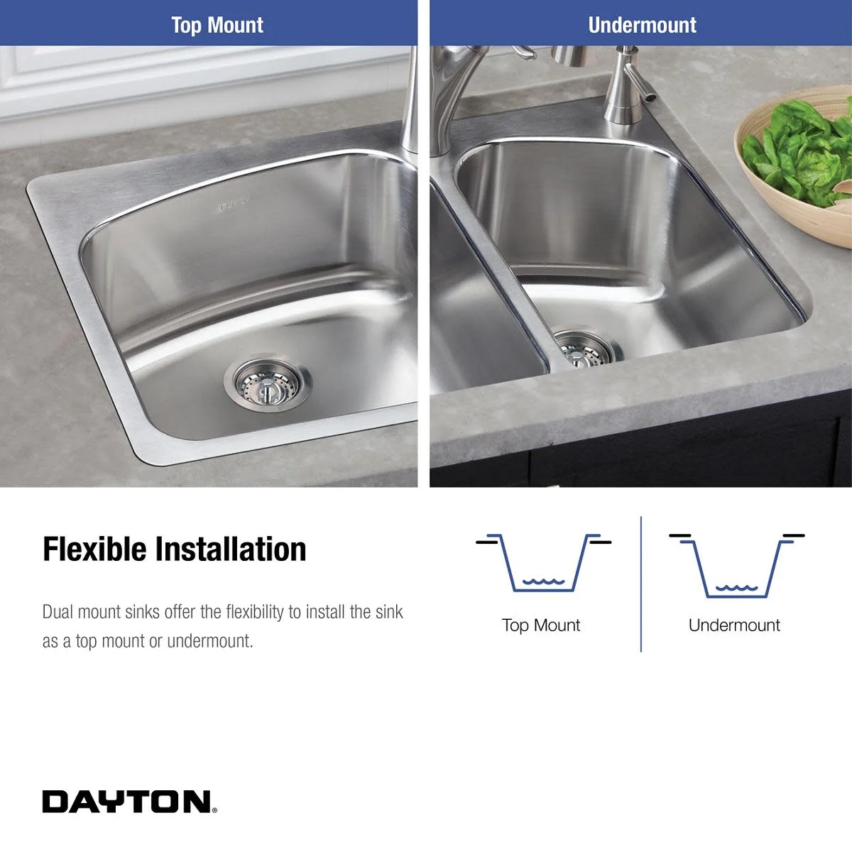 Elkay Dayton Stainless Steel 33
