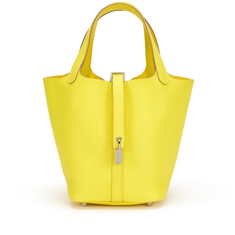 Lime Clemence Picotin Lock 18 Palladium Hardware