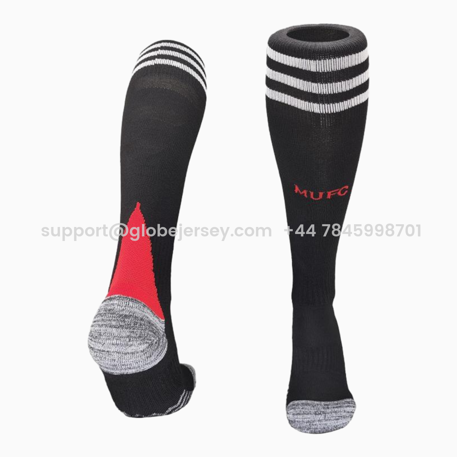Manchester United 25-26 Home Socks - Black
