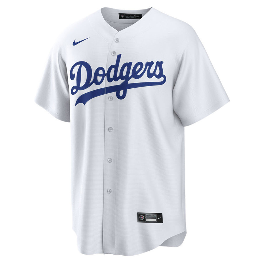 Men's Los Angeles Dodgers Julio Urias Cool Base Replica Home Jersey - White